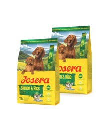 JOSERA Mother and Puppy Losos s rýží 2x3 kg pro štěňata, březí a kojící feny