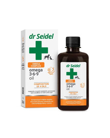 DR SEIDEL Olej Omega 3-6-9 pro psy a kočky 250ml