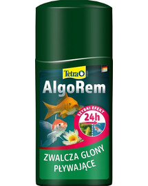TETRA Pond AlgoRem 250 ml preparát do jezírka odstraňující planktonové řasy + POND Sticks sáček ZDARMA