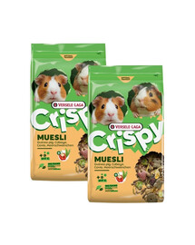 VERSELE-LAGA Crispy Muesli Guinea Pig 2x850g krmivo pro morčata