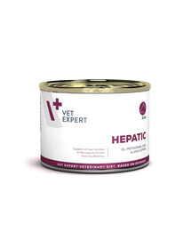 VET EXPERT Veterinary Diet Dog Hepatic 200g kuřecí, krmivo pro psy podporující funkci jater