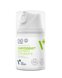 VET EXPERT Caryodent Enzymatic Toothpaste 50 ml enzymatická zubní pasta pro psy a kočky