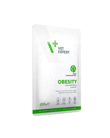 VET EXPERT Veterinary Diet Cat Obesity 100g krmivo pro kočky snižující nadměrnou hmotnost