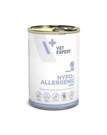 VET EXPERT Veterinary Diet Dog Hypoallergenic Horse 400g koňské maso, krmivo pro psy s potravinovými intolerancemi