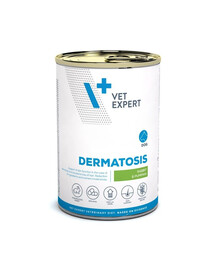 VET EXPERT Veterinary DietDog Dermatosis Rabbit and Pumpkin 400g králík a dýně, krmivo pro psy s dermatologickými problémy