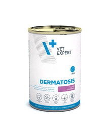 VET EXPERT Veterinary Diet Dog Dermatosis Lamb and Pumpkin 400g Jehněčí a dýňe, krmivo pro psy s dermatologickými problémy