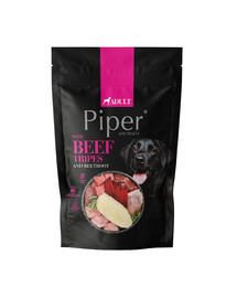 PIPER Animals s hovězími žaludky a řepou 500 g kapsička pro psy