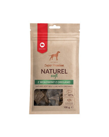 Super Premium Naturel Soft przysmak dla psa z wołowiną z oregano 100g
