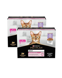PURINA PRO PLAN Delicate Digestion s krůtím v omáčce Multipack 20x85g krmivo pro kočky s citlivým zažíváním