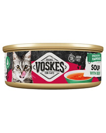 VOSKES Soup with Beef 50 g polévka s hovězím masem pro kočky