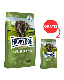 HAPPY DOG Supreme Nowa Zelandia 12,5 kg + 1 kg ZDARMA