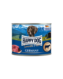 HAPPY DOG Sensible Pure Germany Hovězí 200 g konzerva pro psy