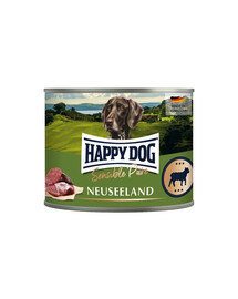 HAPPY DOG Sensible Pure Nowa Zelandia jehněčí 200g mokré krmivo pro psy