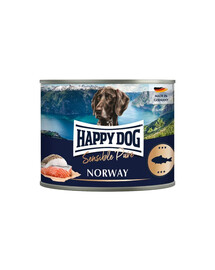 HAPPY DOG Sensible Norway Ryba 200 g konzerva pro psy
