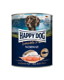 HAPPY DOG Sensible Norway Ryba 800 g konzerva pro psy