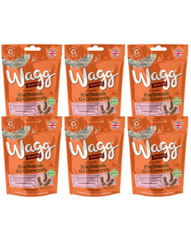 WAGG o chuti grilovacích klobás 6x125g pamlsky pro psa