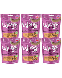 WAGG o chuti hovězího steaku 6x125g pamlsky pro psa