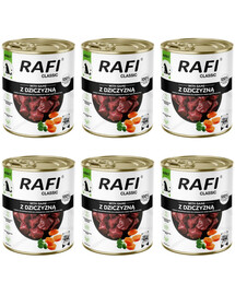 RAFI Classic s zvěřinou 6x800 g konzervy pro psy