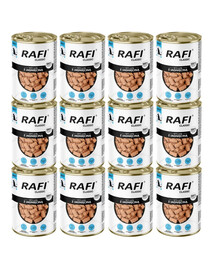 RAFI Classic Jehněčí v omáčce 12x1240 g konzervy pro psy všech plemen