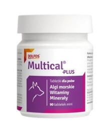 DOLFOS Dolvit Multical Plus mini 90 tabl. vitamíny a minerály s probiotiky pro psy
