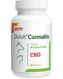 DOLFOS Dolvit Cannabis Přípravek s CBD pro psy a kočky