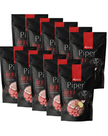 PIPER Animals s hovězími játry a bramborami, 10 × 500 g, vlhké krmivo pro psy