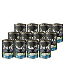 RAFI Cat Adult s treskou 12x400g mokré krmivo pro kočky