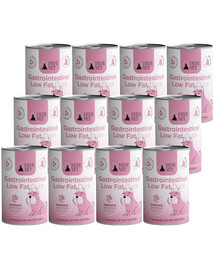 PAKA ZWIERZAKA PEPE Vet Gastrointestinal Low Fat Duck 12x400 g konzervy pro psy podporující trávicí systém