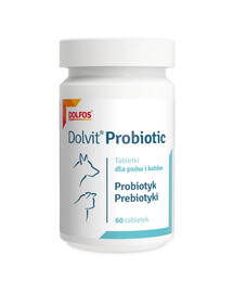 DOLFOS Dolvit Probiotic Mini 60 tabl. probiotik pro psy a kočky