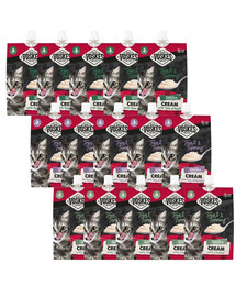VOSKES Cream Mix příchutí 15x90 g krém pro kočky