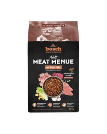 BOSCH Meat Menue Adult s krůtím a kuřecím masem 800 g granule pro psy