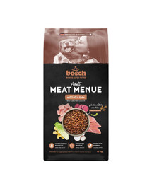 BOSCH Meat Menue Adult s krůtím a kuřecím masem 12 kg granule pro psy