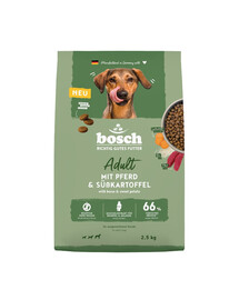 BOSCH HPC Adult 2,5 kg suché krmivo pro psy s koňským masem a sladkými bramborami