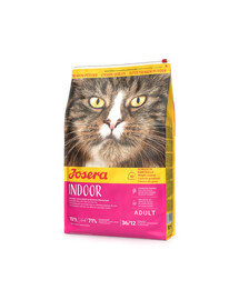 JOSERA Indoor 10 kg bezobilné granule pro kastrované kočky
