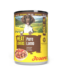 JOSERA Meat Lovers Pure Lamb 400 g jehněčí konzerva pro psy