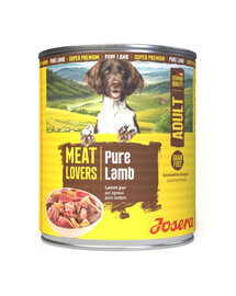 JOSERA Meat Lovers Pure Lamb 800 g jehněčí konzerva pro psy