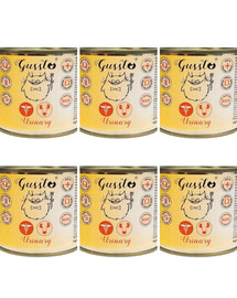 GUSSTO Cat Urinary 6x200 g krmivo pro kočky s urolitiázou
