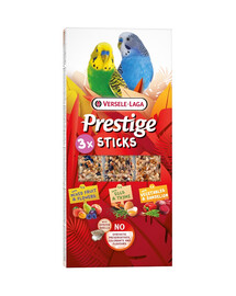 VERSELE-LAGA Prestige Sticks 3 různé tyčinky pro malé papoušky 90 g