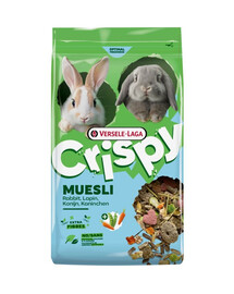 VERSELE-LAGA Crispy Muesli Rabbit 2,5 kg krmivo pro zakrslé králíky