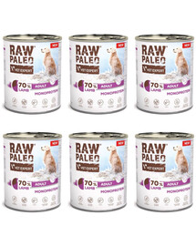 RAW PALEO Monoprotein Lamb Adult 6x800g jehněčí konzervy pro psy