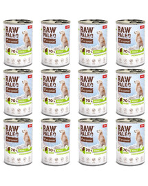 RAW PALEO Monoprotein Deer Adult 6x400g s jelením masem, krmivo pro psy