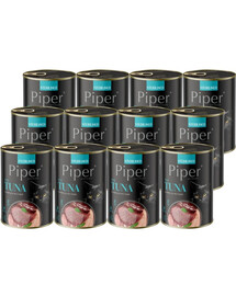 PIPER Animals Sterilised Tuna 12x400 g s tuňákem, mokré krmivo pro sterilizované kočky