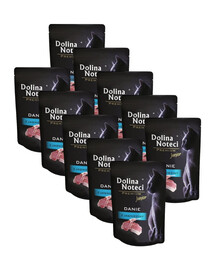 DOLINA NOTECI Premium Junior jehněčí maso 10x85 g krmivo pro koťata