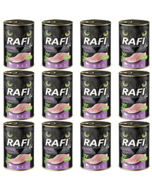 RAFI Cat Adult s králíkem 12x400 g krmivo pro kočky po sterilizaci