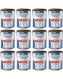 SUPER RAFI Pure Line jehněčí s batáty 12x800g konzervy pro psy