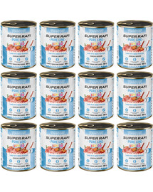 SUPER RAFI Pure Line Junior jehněčí s batáty 12x800g konzervy pro štěňata a mladé psy
