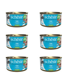 SCHESIR Tuňák v želé 6x85 g