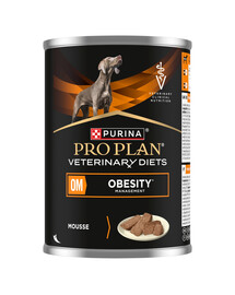 PURINA PRO PLAN Veterinary Diets Plan Obesity Management 400 g paštika pro psy na redukci nadváhy
