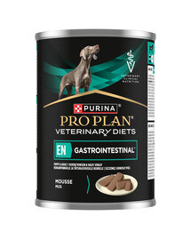PURINA PRO PLAN Veterinary Diets EN Gastrointestinal 400 g paštika pro štěňata a dospělé psy s citlivým zažíváním