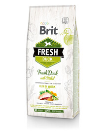 Fresh duck with millet active run & work 12 kg